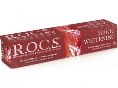 Зубная паста ROCS Magic Whitening, 74г