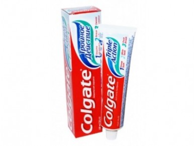 Зубная паста COLGATE TRIPLE ACTION, 100мл