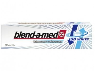 Зубная паста BLEND-A-MED 3D WHITE, 100мл
