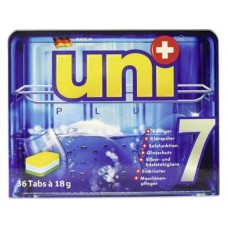 Таблетки UNIPLUS для посудомоечных машин 7в1, 36шт