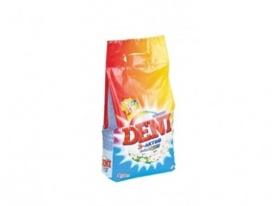 Стиральный порошок DENI 3-Актив Стойкий Цвет, 3кг