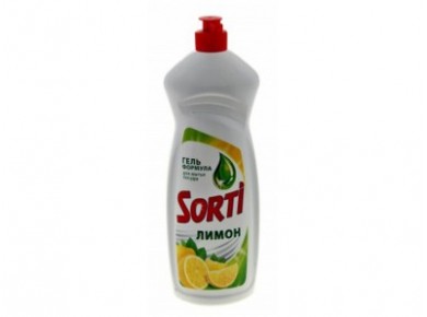 Жидкость SORTI для мытья посуды Лимон, 1л