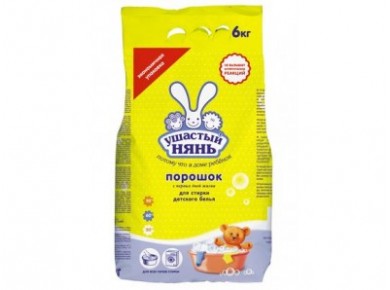 Стиральный порошок УШАСТЫЙ НЯНЬ, 6кг