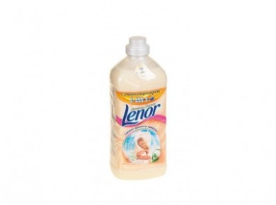 Концентрированный ополаскиватель LENOR нежность хлопка, 2л