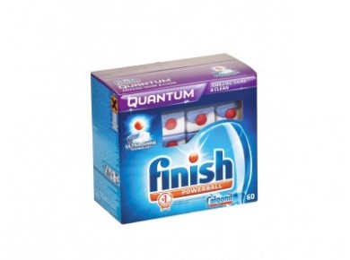 Таблетки для посудомоечной машины FINISH Quantum, 60шт