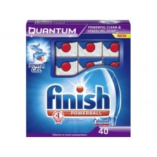 Таблетки для посудомоечных машин FINISH QUANTUM, 40шт