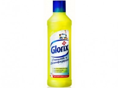Чистящее средство для мытья полов GLORIX Лимонная энергия, 1л