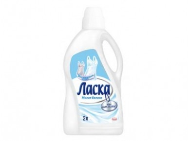 Средство для стирки ЛАСКА Магия белого, 2л