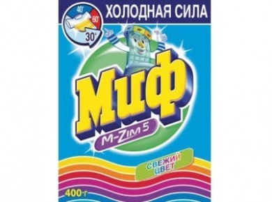 Стиральный порошок МИФ Автомат Колор Свежий цвет, 400г
