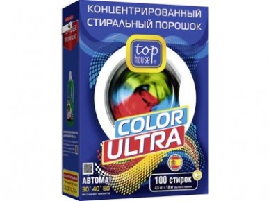 Стиральный порошок концентрированный TOP HOUSE Ultra, 4,5кг