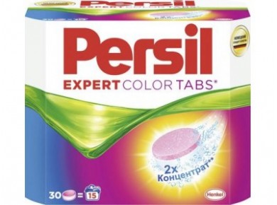 Таблетки для стирки PERSIL Expert color tabs, 30шт