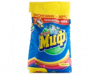 Порошок МИФ автомат Свежий цвет, 9кг