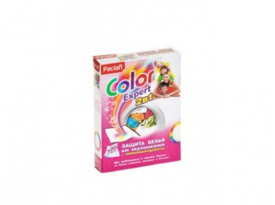Салфетки с пятновыводителем PACLAN 2в1, 20шт