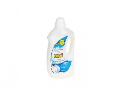 Гель для стирки белого UNIPLUS, 1,5л
