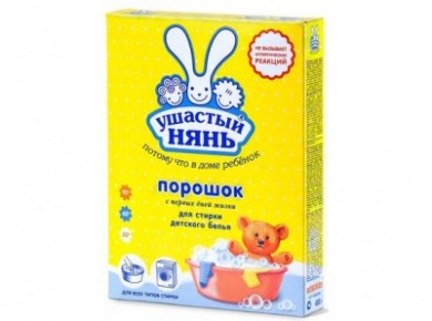 Стиральный порошок УШАСТЫЙ НЯНЬ, 400г
