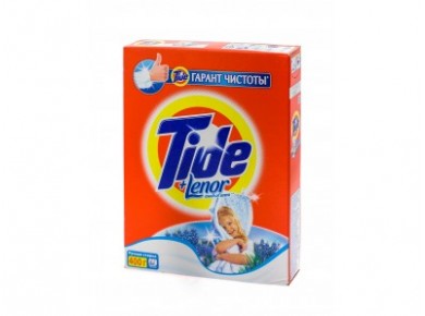 Стиральный порошок TIDE ручная стирка 2в1 LENOR TOUCH, 400г