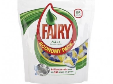Средство для посудомоечных машин FAIRY All in 1, 65шт