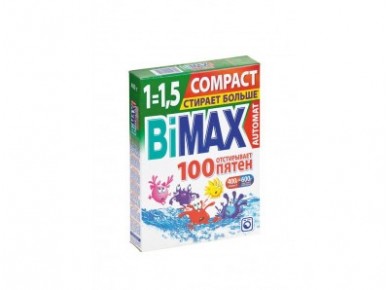 Стиральный порошок BIMAX 100 пятен автомат, 400г