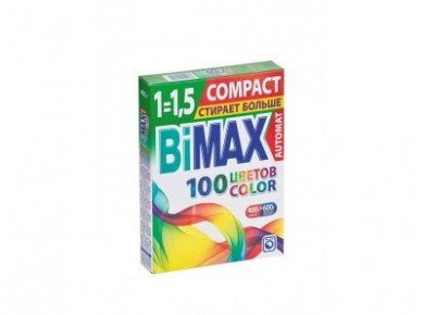 Стиральный порошок BIMAX Автомат 100 Color, 400г