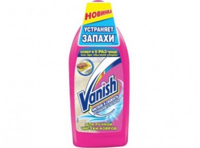 Шампунь для ручной чистки ковров VANISH Чистота и Свежесть, 450мл