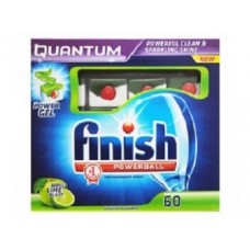 Таблетки для посудомоечной машины FINISH яблоко лайм 60шт