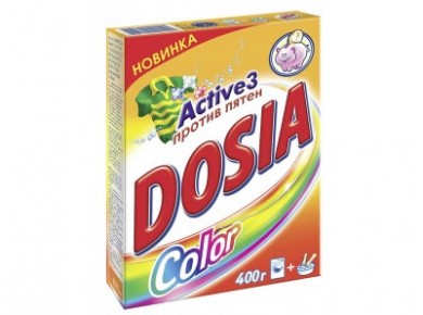 Стиральный порошок DOSIA Color, 400г