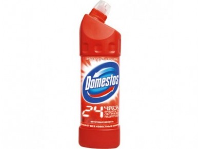 Чистящее средство для унитаза DOMESTOS фруктовая свежесть, 1л