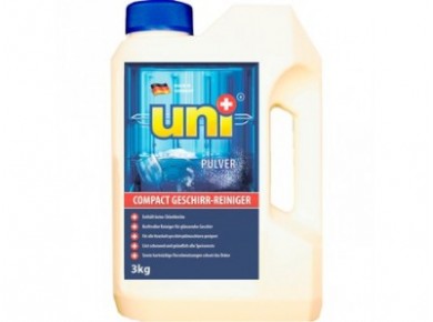 Порошок для посудомоечной машины UNIPLUS, 3кг