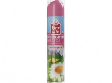 Освежитель воздуха FINE FOOD/FINE LIFE цветочный, 300г