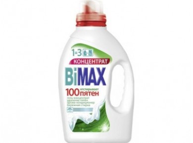 Гель для стирки BIMAX 100 Пятен, 1,5л