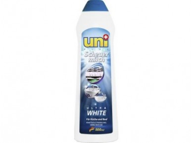 Чистящее молочко UNIPLUS Ultra White, 500мл