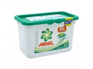 Гель-капсулы ARIEL Горный родник автомат, 38х28,8г