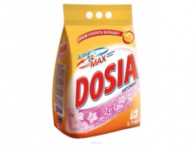 Стиральный порошок DOSIA 2в1 с кондиционером автомат, 3,7кг