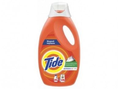 Гель для стирки TIDE Альпийская свежесть, 1,95 л