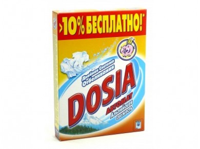 Стиральный порошок DOSIA Автомат Альпийская свежесть, 400г