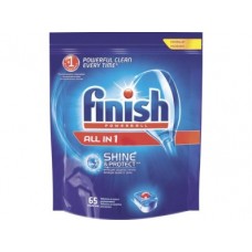Таблетки для посудомоечной машины FINISH All in 1 Shine, 65шт