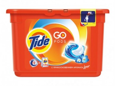 Капсулы TIDE с прикосновением аромата Lenor, 15шт