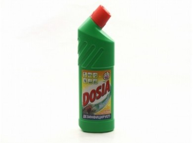 Гель для чистки туалета DOSIA Хвоя, 750мл