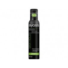 Мусс для волос SYOSS max hold, максимальная фиксация, 250мл