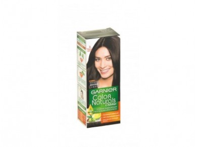 Краска для волос GARNIER color naturals тон 3 темный каштан