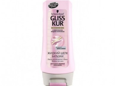 Бальзам для волос GLISS KUR Жидкий Шелк, 200мл