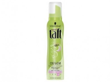 Пена для волос TAFT sensitive touсн, 150мл