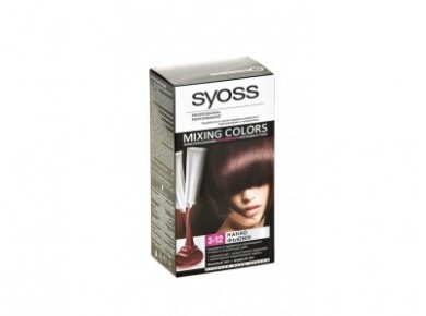 Краска для волос SYOSS mixing colors 3-12 какао, 135мл