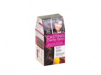 Краска для волос LOREAL casting creme 515, морозный шоколад