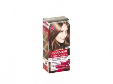 Краска для волос GARNIER color sensation 6.0 роскошный темно-русый
