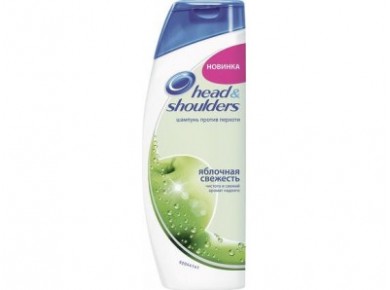 Шампунь HEAD AND SHOULDERS против перхоти яблочная свежесть, 400мл