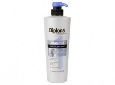Профессиональный шампунь DIPLONA your nutrition profi для тонких волос, 600мл