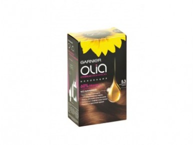 Краска для волос GARNIER olia 5.3 золотистый каштан