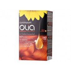Краска для волос GARNIER OLIA 7.40 Искрящийся медный