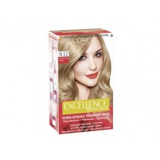 Крем-краска тройной уход Excellence L`OREAL 8.12, 176мл